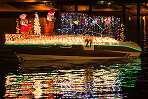 Boat #27 at APS Fantasy of Lights Boat Parade
