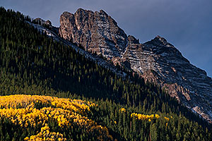 Fall colors near Maroon Bells, Colorado