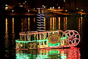 Boat #22 - Hayden Belle Ferry - at APS Fantasy of Lights Boat Parade