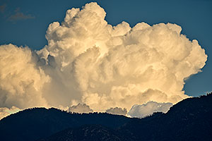 Big clouds over Santa Rita Mountains