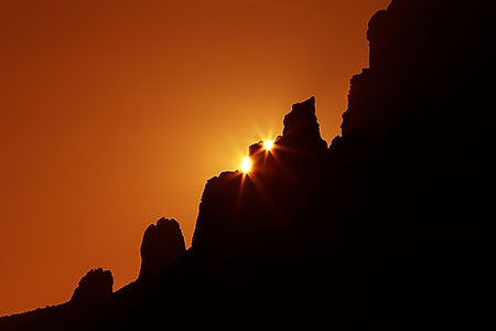 Sunrise in Superstitions 