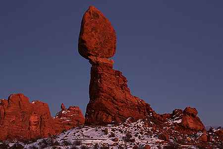 Balanced Rock in Arches National Park 