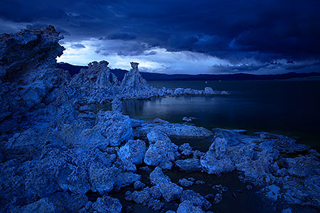 Mono Lake at twilight 