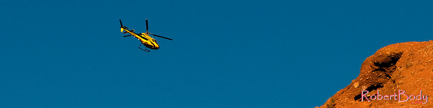/images/500/2008-12-05-papago-heli-59922sp.jpg - #06324: Helicopter over Papago Park … December 2008 -- Papago Park, Phoenix, Arizona