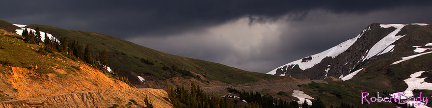 /images/500/2011-07-06-loveland-snow-81740sp.jpg - #09375: Top of Loveland Pass … July 2011 -- Loveland Pass, Colorado