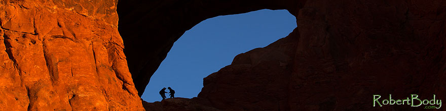 /images/500/2013-10-31-double-back-1d4_0872sp.jpg - #11202: Double Arch in Arches National Park … October 2013 -- Double Arch, Arches Park, Utah