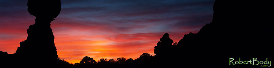 /images/500/2013-11-02-balanced-rock-1d4_3034sp.jpg - #11232: Balanced Rock in Arches National Park at sunrise … November 2013 -- Balanced Rock, Arches Park, Utah