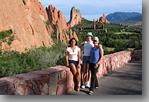 Ola, Ewelina and Aneta ... in Garden of Gods, Colorado Springs