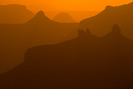 Sunset in Grand Canyon 