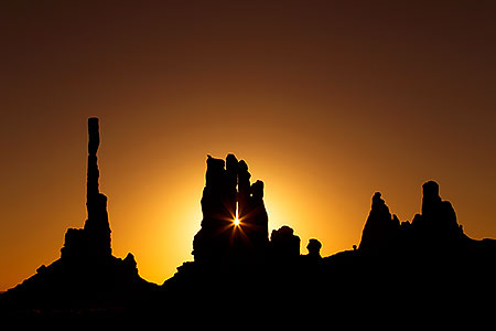 Totem Pole in Monument Valley 