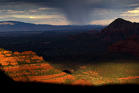 Red Rocks at Schnebly Hill Road in Sedona 