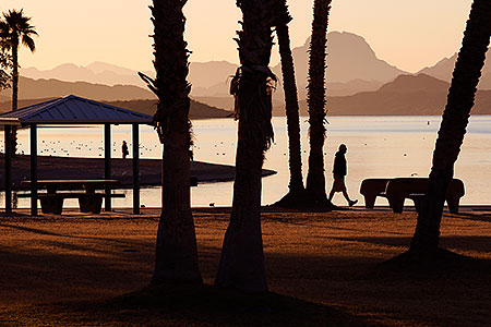 Morning in Lake Havasu City, Arizona 