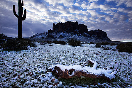 Snow in Superstitions 