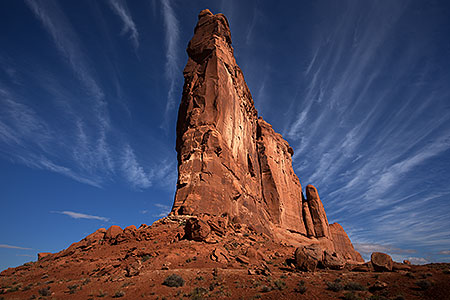Courthouse Towers in Arches National Park 