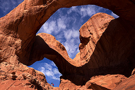 Double Arch in Arches National Park 