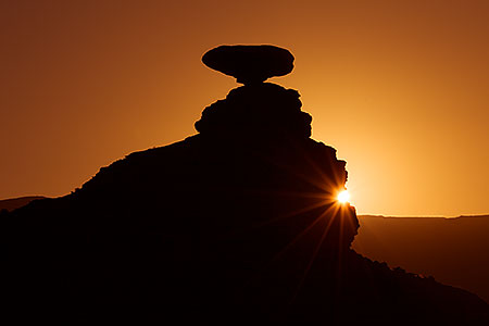 Mexican Hat at sunrise 