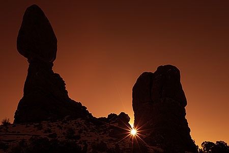 Balanced Rock in Arches National Park 