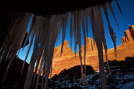 Park Avenue in Arches National Park 