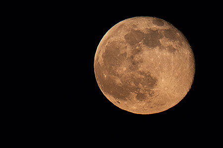 Full Moon in Superstitions 