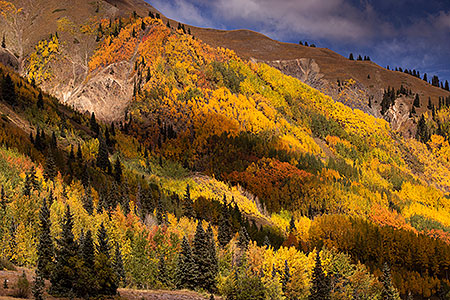 Crystal Lake Reflections at Red Mountain Pass 