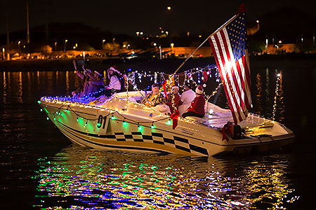 Boat #01 at APS Fantasy of Lights Boat Parade 