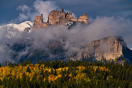 Castle Rocks at Ohio Pass, Colorado 